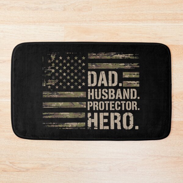Item preview, Retro Dad Husband Protector Hero designed and sold by vintagearttee.