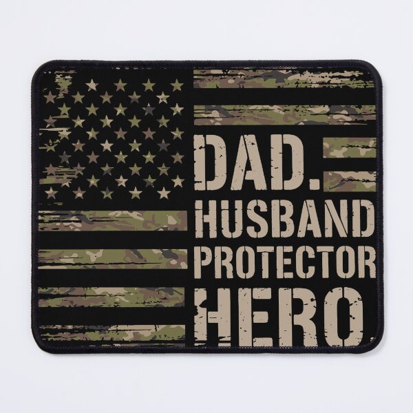 Item preview, Retro Dad Husband Protector Hero designed and sold by vintagearttee.