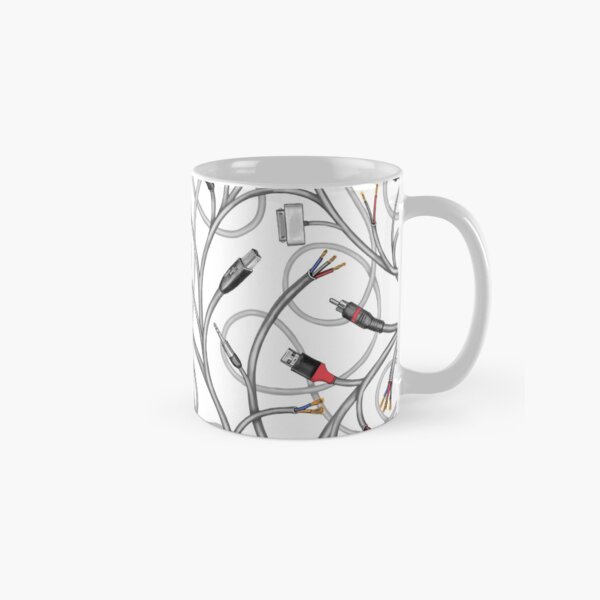 Victoria Contreras Flores ELECTRIC IVY Taza clásica