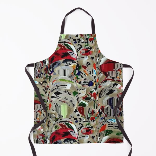 Item preview,  Whimsical abstract  olive and red colors by Iritof designed and sold by iritof.