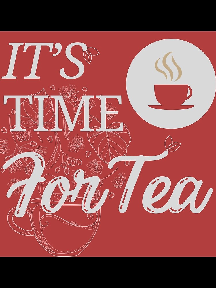 Thumbnail 3 of 3, Scarf, Time for Tea designed and sold by R18m23.