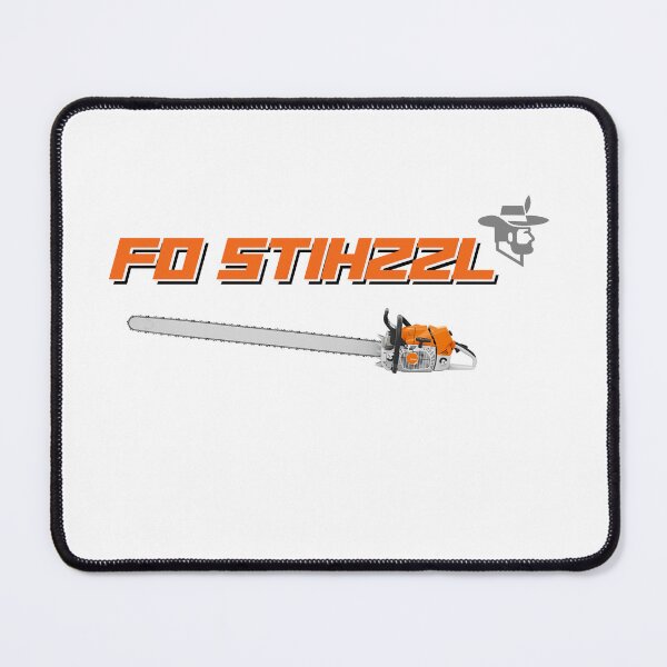 Item preview, fo stihzzl funny chainsaw brand logo designed and sold by VWscout2.
