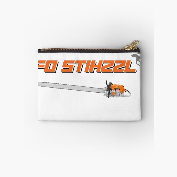 Item preview, fo stihzzl funny chainsaw brand logo designed and sold by VWscout2.