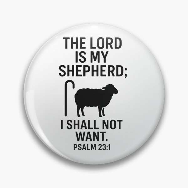 Item preview, THE LORD IS MY SHEPHERD... designed and sold by TheWonkyEaselCo.