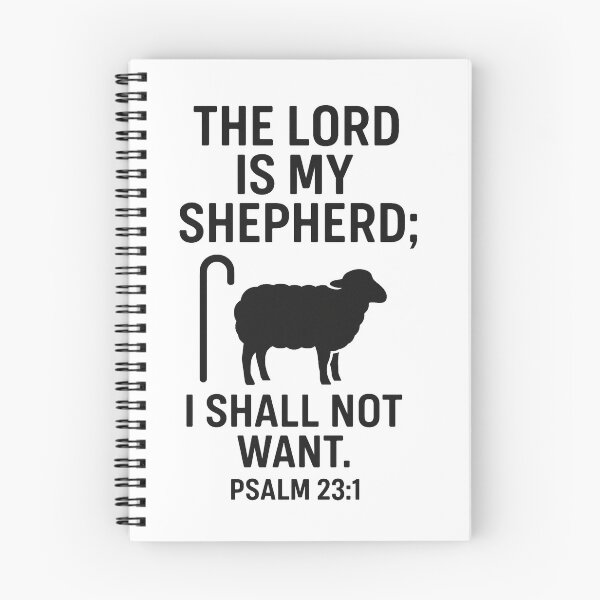 Item preview, THE LORD IS MY SHEPHERD... designed and sold by TheWonkyEaselCo.