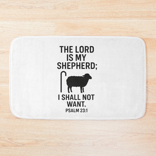 Item preview, THE LORD IS MY SHEPHERD... designed and sold by TheWonkyEaselCo.