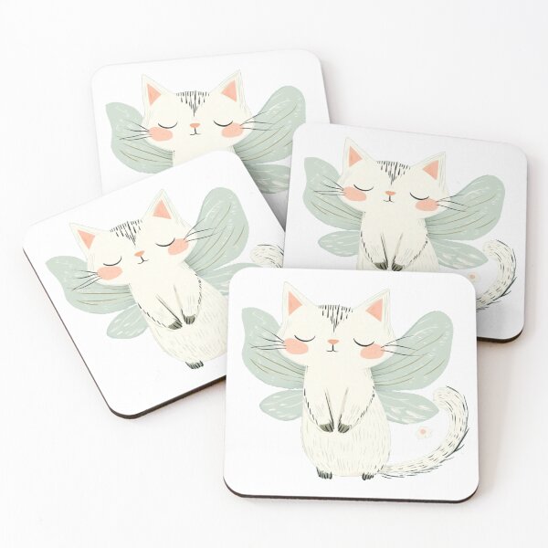Item preview, Whimsy kitty designed and sold by FromMeTuYou.