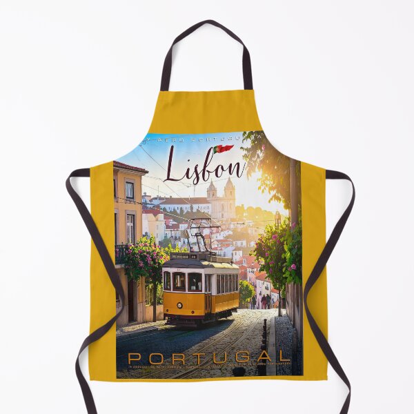 Item preview, Vintage-style Lisbon Tram Travel Poster designed and sold by travelwitheric.