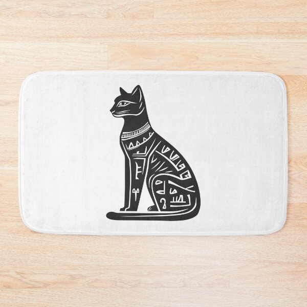 Item preview, Vintage Egypt Cat Art: Hieroglyphic Feline Design designed and sold by photosmatic.