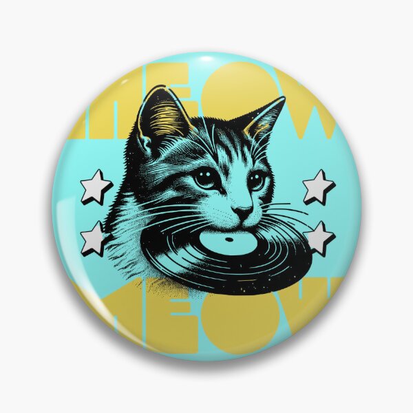 Item preview, Cat Meow Meow Disc Jockey designed and sold by NFini-Tee.