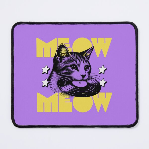Item preview, Cat Meow Meow Disc Jockey designed and sold by NFini-Tee.