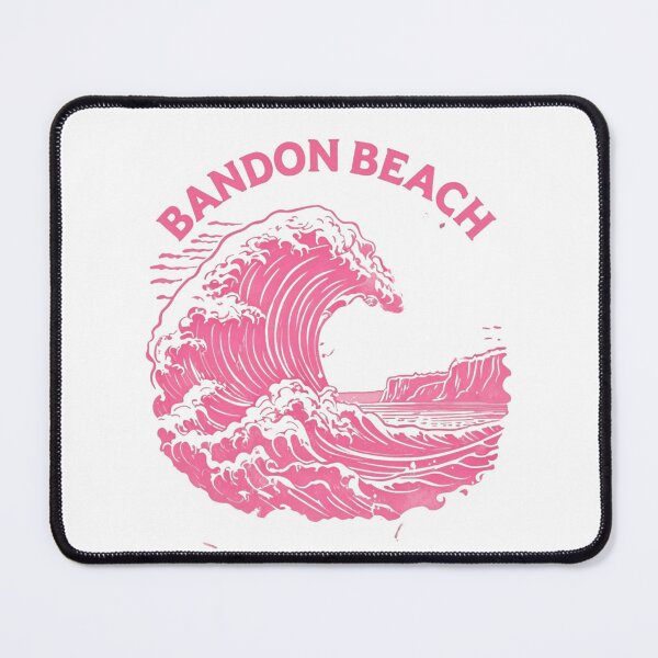 Item preview, Retro modern graphic design featuring a bold coral wave | Bandon Beach, Oregon designed and sold by niclothing.