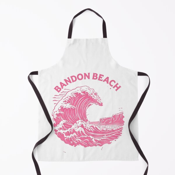 Item preview, Retro modern graphic design featuring a bold coral wave | Bandon Beach, Oregon designed and sold by niclothing.