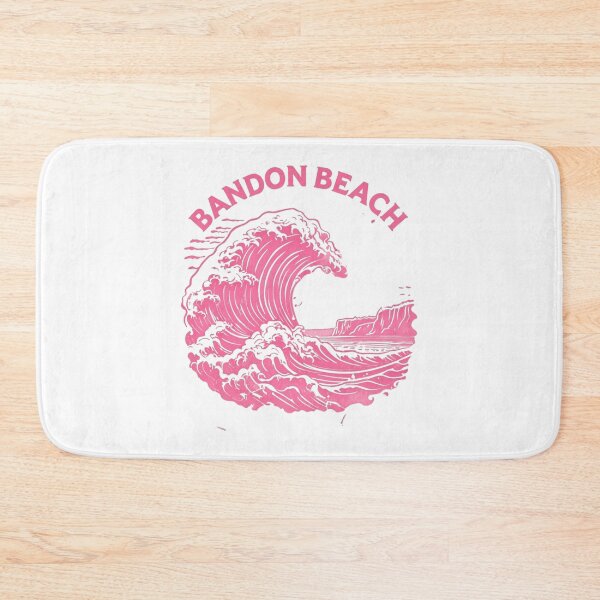 Item preview, Retro modern graphic design featuring a bold coral wave | Bandon Beach, Oregon  designed and sold by niclothing.