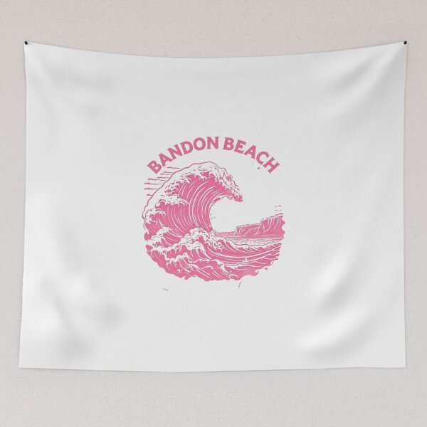 Item preview, Retro modern graphic design featuring a bold coral wave | Bandon Beach, Oregon  designed and sold by niclothing.