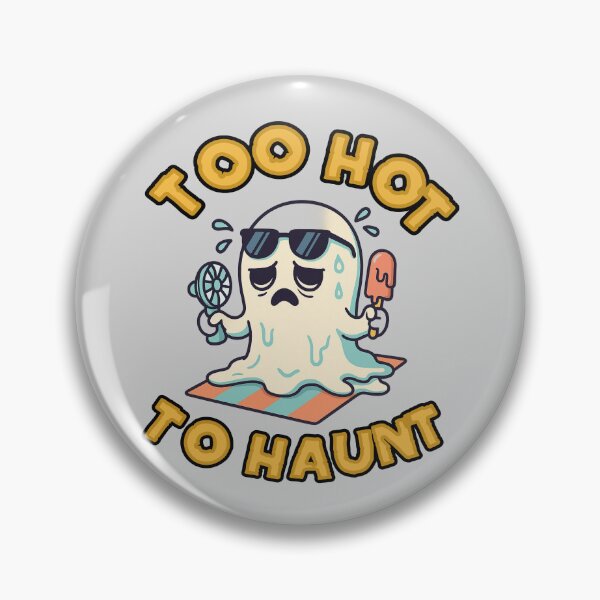 Item preview, Too Hot to Haunt: A Funny Summerween Beach Ghost designed and sold by Rajasekar.