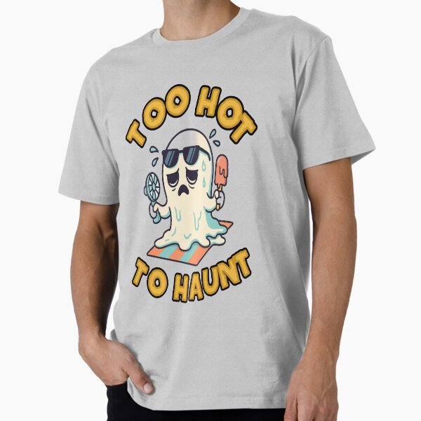 Item preview, Too Hot to Haunt: A Funny Summerween Beach Ghost designed and sold by Rajasekar.
