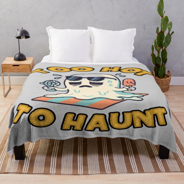 Item preview, Too Hot to Haunt: A Funny Summerween Beach Ghost designed and sold by Rajasekar.