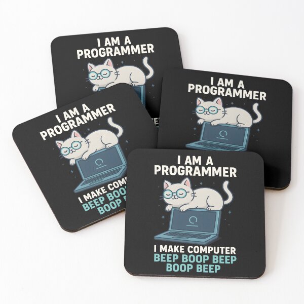 Item preview, I am a programmer cat designed and sold by Uglyandcute.