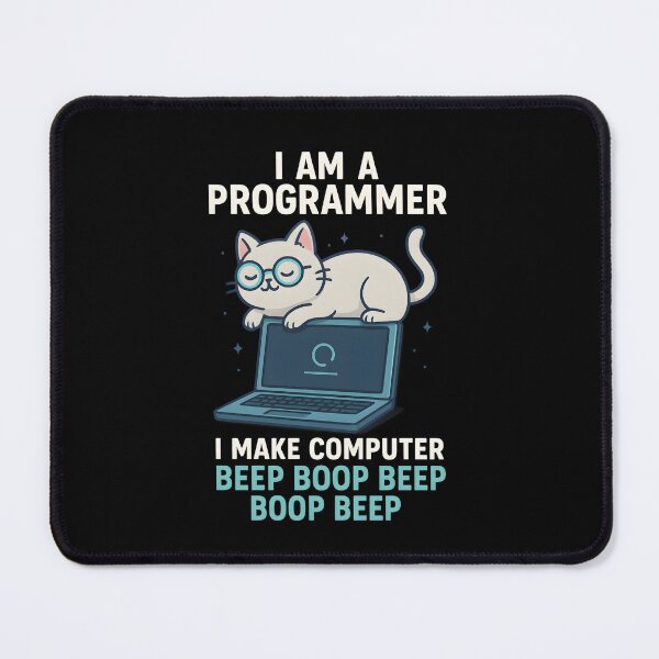 Item preview, I am a programmer cat designed and sold by Uglyandcute.