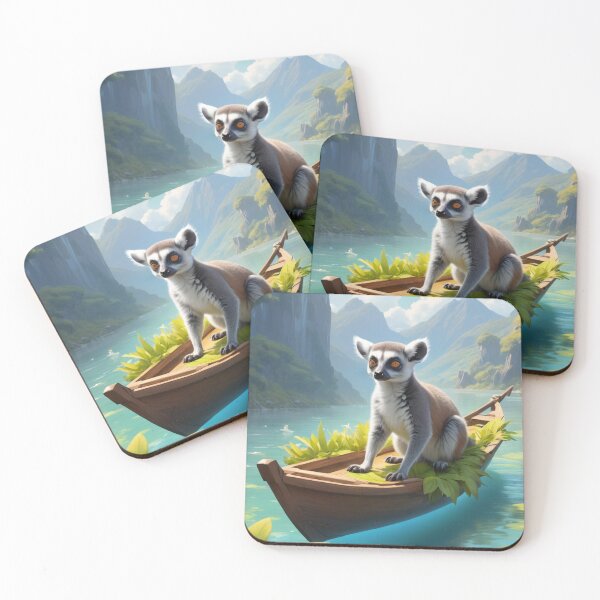 Item preview, Lemur On The Ship designed and sold by ghozalialamu.