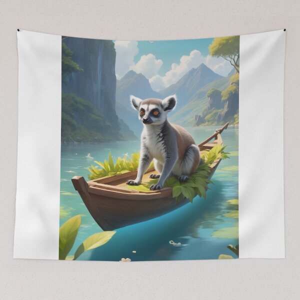 Item preview, Lemur On The Ship designed and sold by ghozalialamu.
