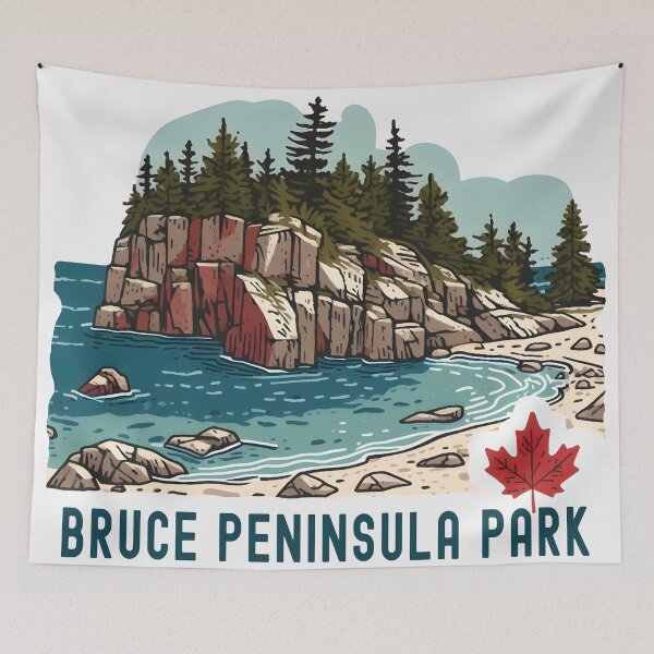 Item preview, Bruce Peninsula National Park  designed and sold by HowToCanadian.