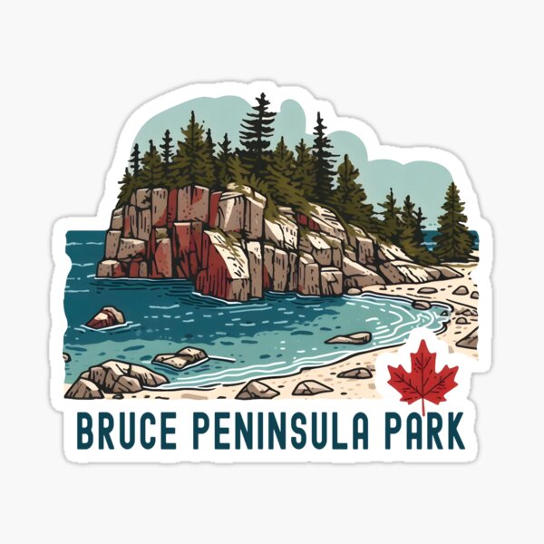 Artikel-Vorschau von Bruce Peninsula National Park, designt und verkauft von HowToCanadian.