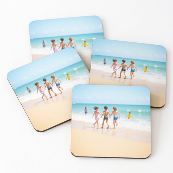 Item preview, children playing on the beach designed and sold by leesonho.
