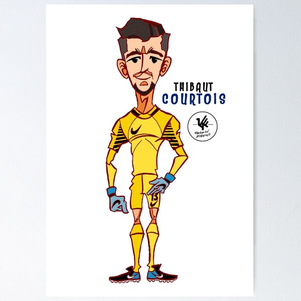 Thibaut Courtois Posters for Sale | Redbubble