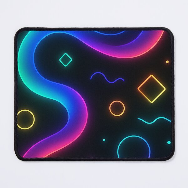 Item preview, Holographic Glow Phone Case – Neon Light Abstract Design designed and sold by HAFIZ-DP.