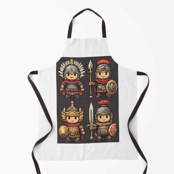 Item preview, Heroic 8bit Characters Face Arcade Style Dangers designed and sold by Piotrek0001.