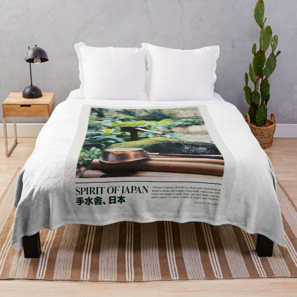 Item preview, Chōzuya Ritual Fountain – Japan Temple Scene designed and sold by GregInJapanShop.