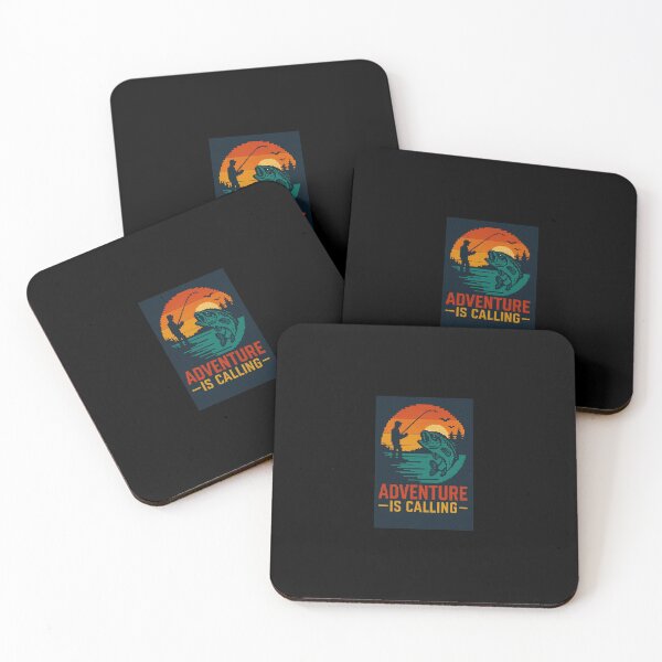 Item preview, Pixel art Fishing Adventure Is Calling – Retro Sunset Outdoor T-Shirt designed and sold by PixHub .
