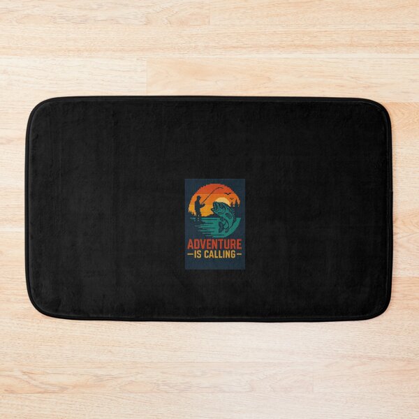 Item preview, Pixel art Fishing Adventure Is Calling – Retro Sunset Outdoor T-Shirt designed and sold by PixHub .