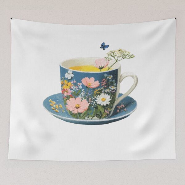 Item preview, Floral Teacup Garden designed and sold by CHILDRENSJOY.