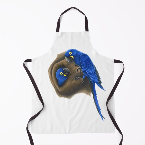 Item preview, Hyacinth Macaw in dry pastel designed and sold by Chouetteplanete.