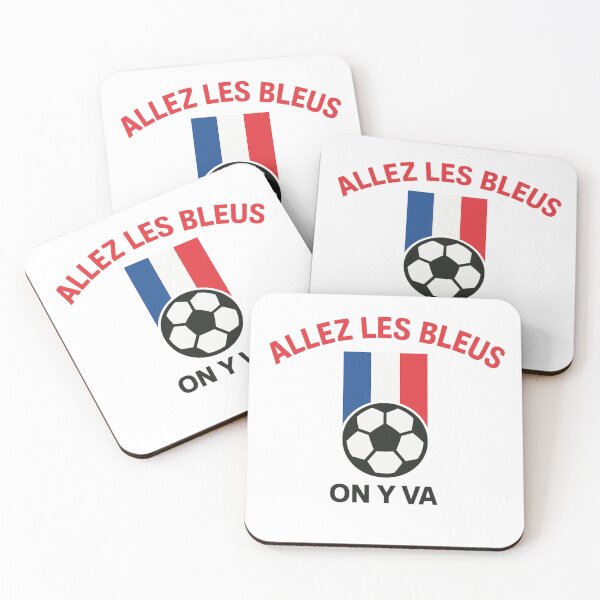 Item preview, Allez Les Bleus Football Shirt designed and sold by YoungLads.
