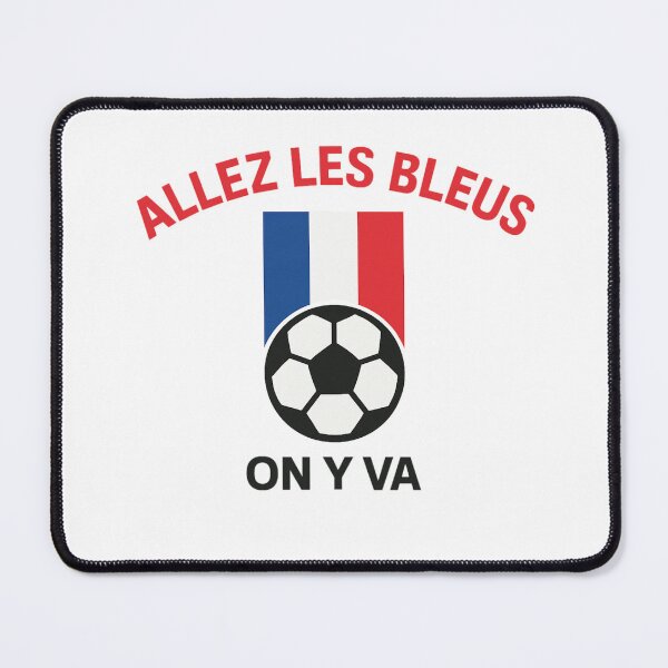 Aperçu de l'œuvre Allez Les Bleus Maillot de foot créée et vendue par YoungLads.