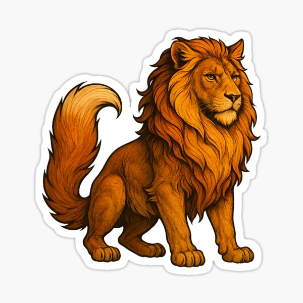 Item preview, Fox x Lion designed and sold by Skill-and-Chill.