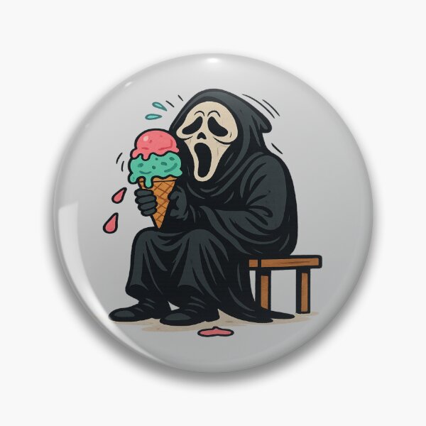 Item preview, Screaming Into My Ice Cream – Funny Summerween Beach Meltdown designed and sold by Rajasekar.