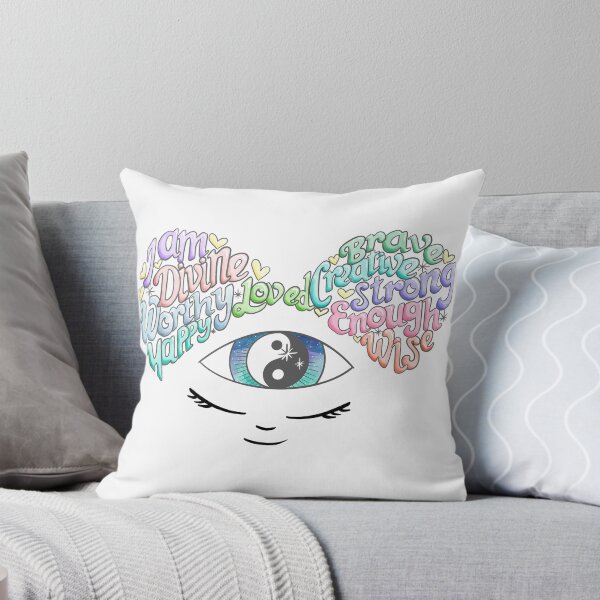Item preview, Third eye positive affirmations for self love and confidence designed and sold by inkyclovers.