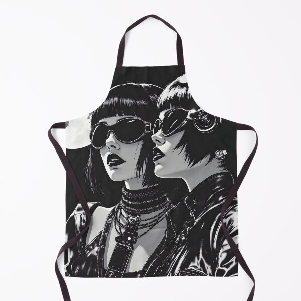 Item preview, Moonlit Goth Techno Twins designed and sold by FabTragedy.