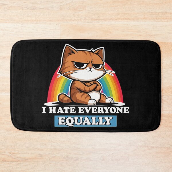Item preview, Grumpy Cat I Hate Everyone Equally : "Cat Lovers"! designed and sold by ndalamson.