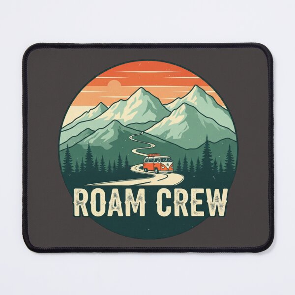 Item preview, Roam Crew Mountain Sticker – Retro Travel Pack for Adventure Souls Ultra Gift Drop: Summer Edition designed and sold by Imaginarium of Chaos falcon88 .