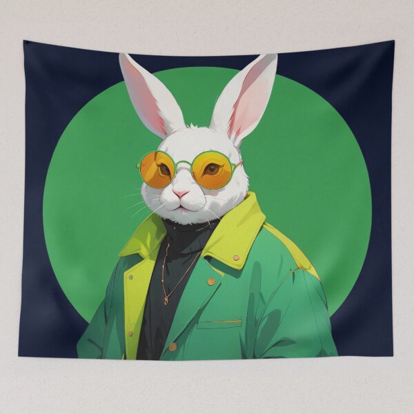 Item preview, Cool rabbit designed and sold by KiraChie.