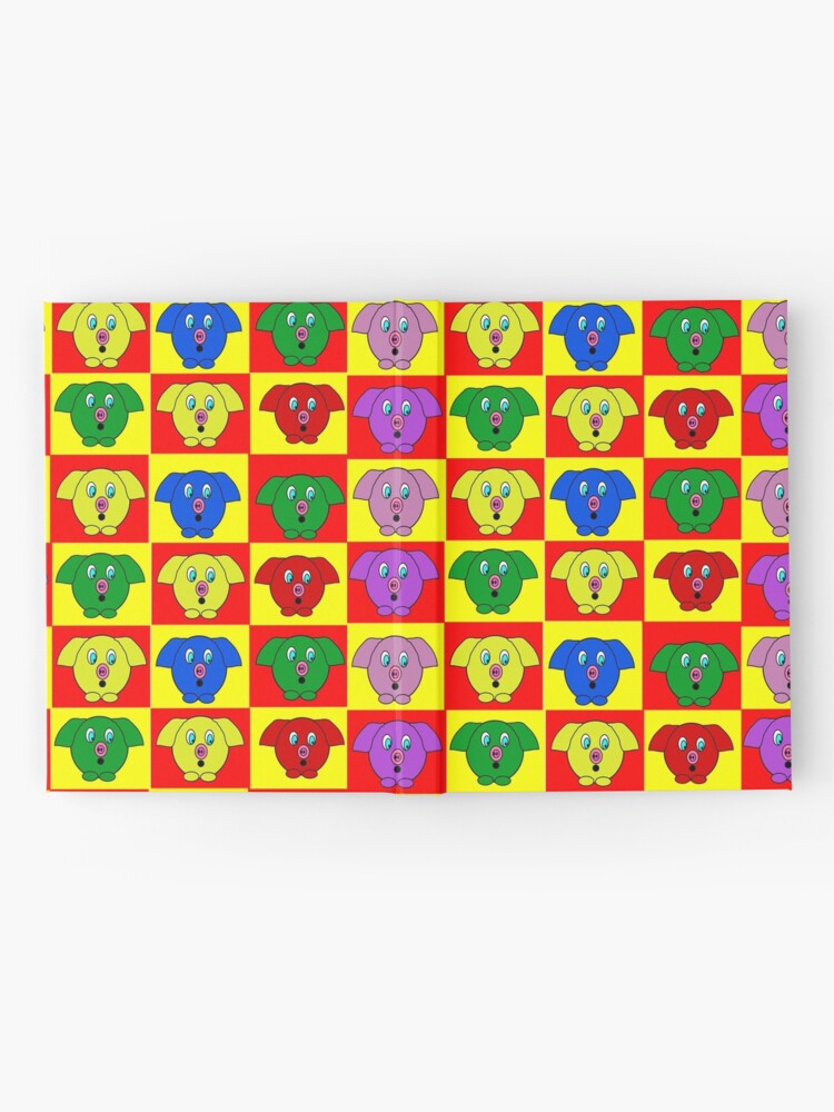Alternate view of Mister Piggy in Tiles Hardcover Journal