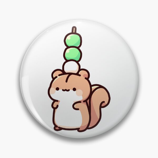 Item preview, The Squirrel with a Dango on Its Head designed and sold by Elinotes.