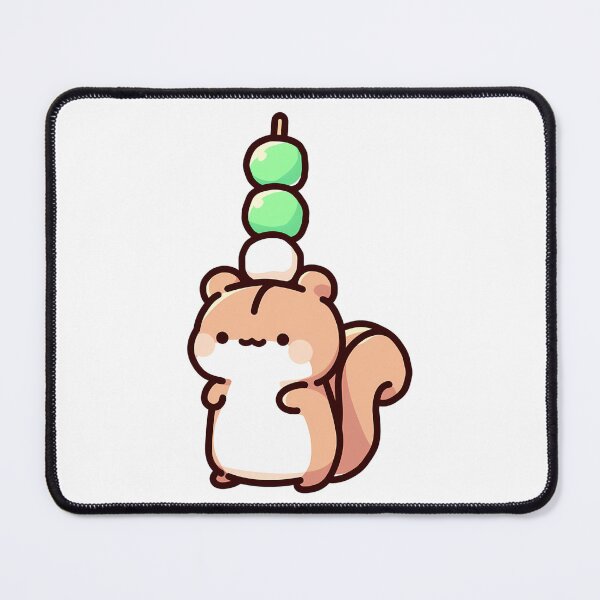 Item preview, The Squirrel with a Dango on Its Head designed and sold by Elinotes.