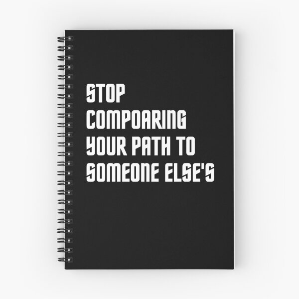 Item preview, Stop Comparing Your Path – Motivational Quote T-Shirt for Mindset & Self-Growth designed and sold by THE LOST .